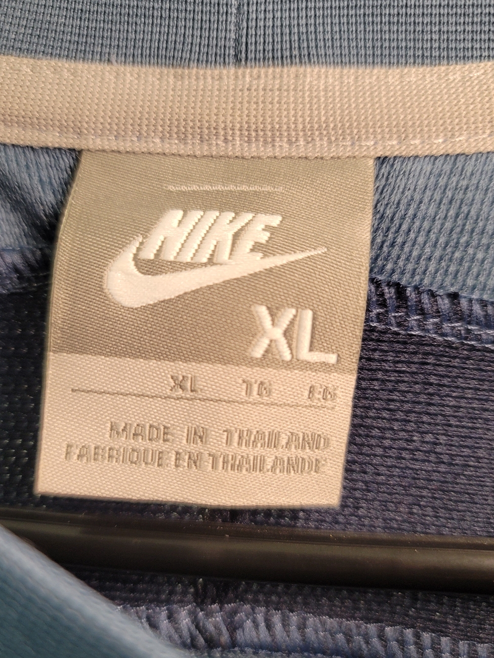 NIKE Long Sleeve Dri-FIT Crew Neck Shirt Slate Blue Men's Size XL - Picture 2 of 6